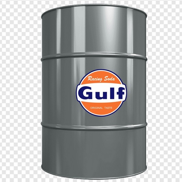 Gulf Racing Soda Logo Imprim